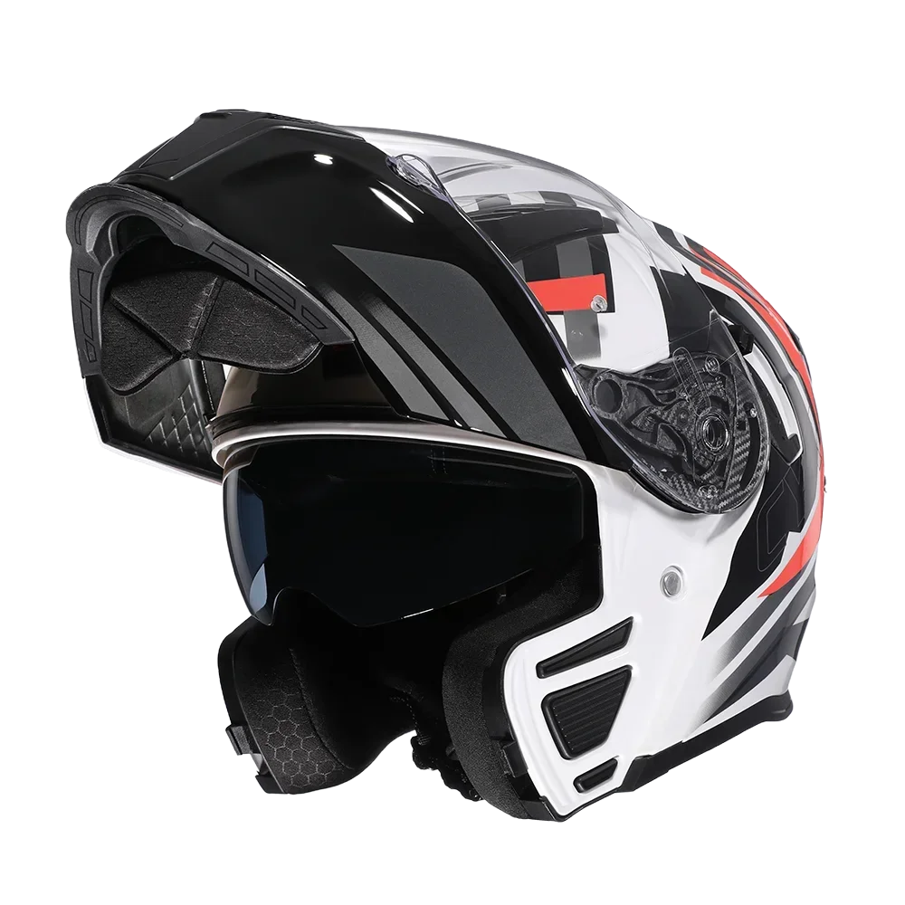 Racing Helmets Double Visor Motorcycle Helmet Accessoires Moto Sports Helmet shuguangbaihong China
