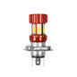 Universal 1Pc H4 BA20D Motorcycle LED Headlight Motorcycle Scooter Light Super Bright Light lamp Moto DRL Lights Aluminium Alloy H4