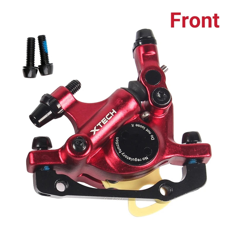 ZOOM XTECH HB100 MTB Oil Disc Hydraulic Brake Disc Brake Line Pull Calipers Front & Rear G3 rotors 120/140/160/180MM MT200 M315