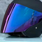 Matte Black Half Helmet Men and Women Motorcycle Off-Road Summer Helmet Downhill Racing Mountain Rainbow China