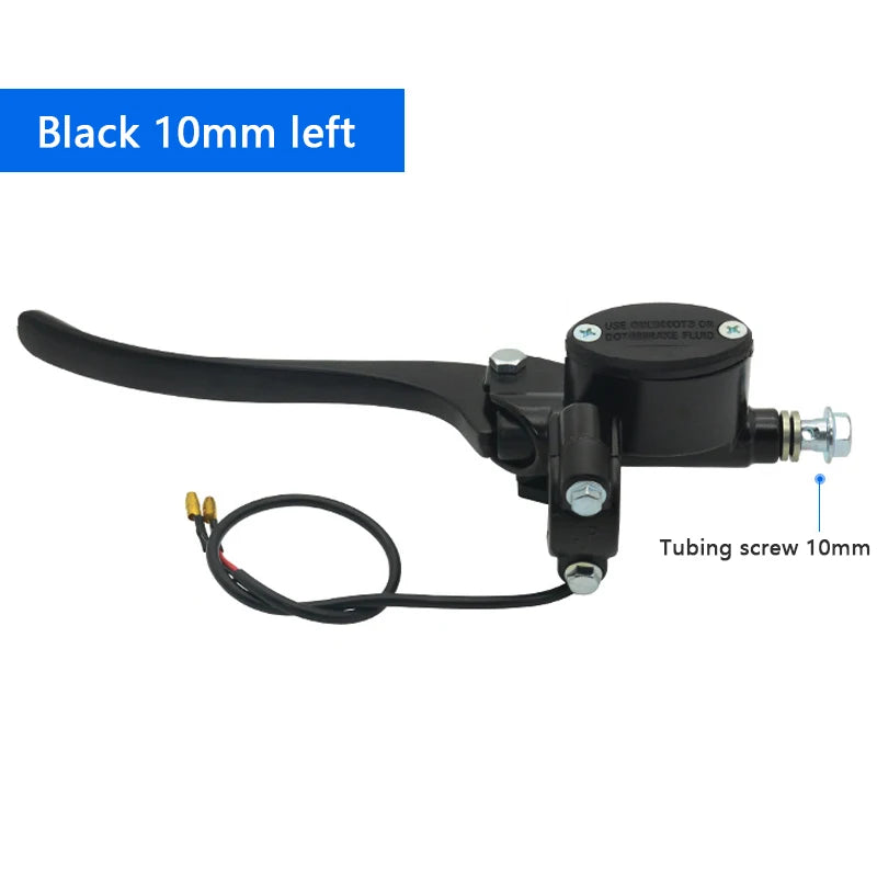 22mm Aluminum Alloy Motorcycle Brake Ebike Hydraulic Brake Electric Handles Pedal Electric Moped equipments Parts Handle Lever