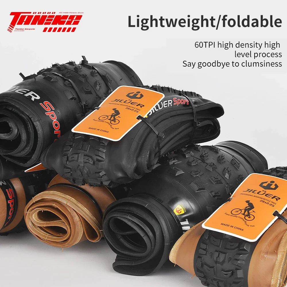 TANKE AntiPuncture Fat Tire Snow Beach Bike Tire 20x40 26x40