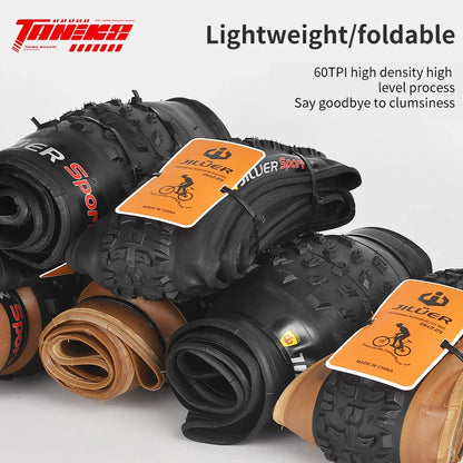 TANKE AntiPuncture Fat Tire Snow Beach Bike Tire 20x40 26x40