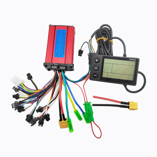 24V 36V 48V 60V 350W 250W 20A Motor Controller E-bike/Electric Scooter Brushless Speed Controller and LCD Display