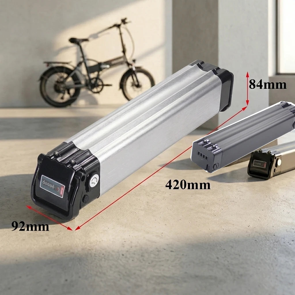 X-Treme Silver Fish Under Seat E-Bike Battery main product view