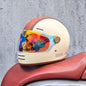 Full face motorcycle helmet - Classic design, suitable for both men and women, with safety protection certified by DOT 17 China