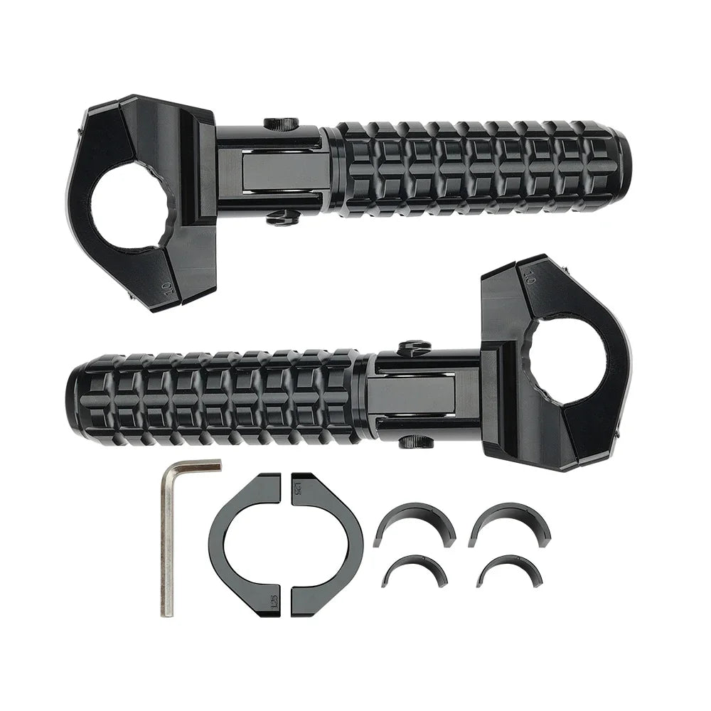 For BMW R1200GS R1250GS R1300GS Universal Footrest F900 F850 F750 G310 GS R S1000 M1000RR Foldable Foot Pegs Pedals Moto Parts