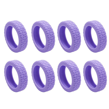 Purple / 8pcs
