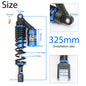 Universal 325MM Motorcycle Rear Shock Absorber Suspension For Suzuki Honda Yamaha Kawasaki Scooter ATV Quad Dirt Pocket Bike 325MM BLUE