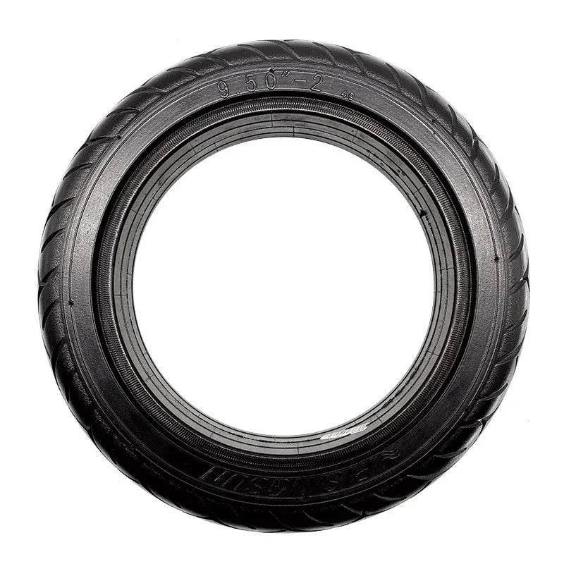9.50-2 9.50-3B Solid Tyre Scooter Replacement Tyre Electric Scooter Spare Airless Tire 9.50-2 Rubber Tire For Scoote