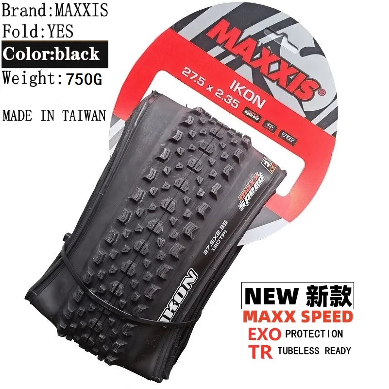 Maxxis IKON Mountain Bike Tires26/27.5/29X2.2 2.0 2.35 is a versatile XC tire designed to perform in a broad range of conditions 27.5X2.35SPEED EXOTR Foldable China
