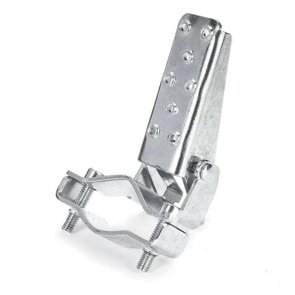 Bicycle Retro Fork Foot Step Peg Steel Foldable Chrome MTB Bike Motorcycle Universal Front Rear Pedals For 24-38mm Diameter