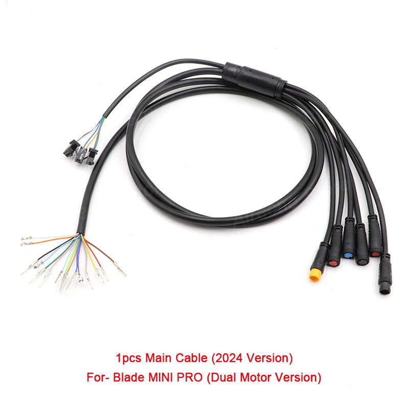 Original Main Cable Main Line Part For 2024 Blade Mini PRO Dual Motor Version E-Scooter Connect Display and Controller Main Wire