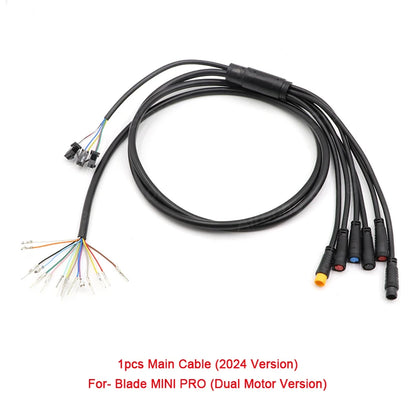 Original Main Cable Main Line Part For 2024 Blade Mini PRO Dual Motor Version E-Scooter Connect Display and Controller Main Wire