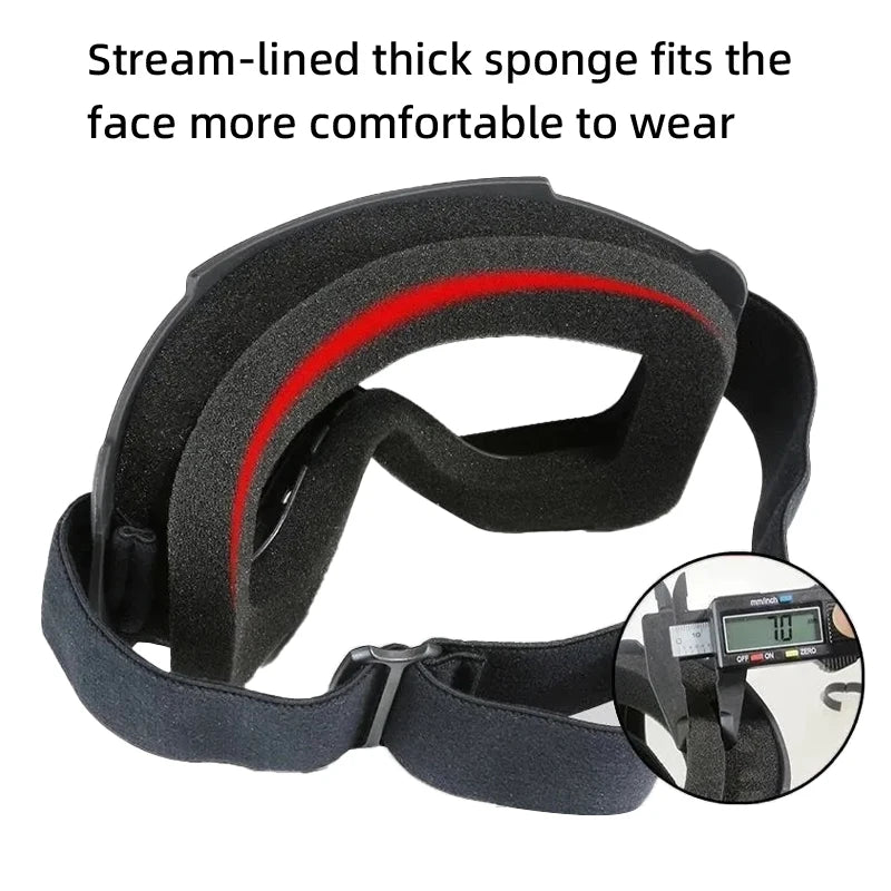 Goggles Full Face Hd Transparent Fog-proof Sand-proof Electric Welding Protective Glasses Versatile Breath-proof Windproof Mask