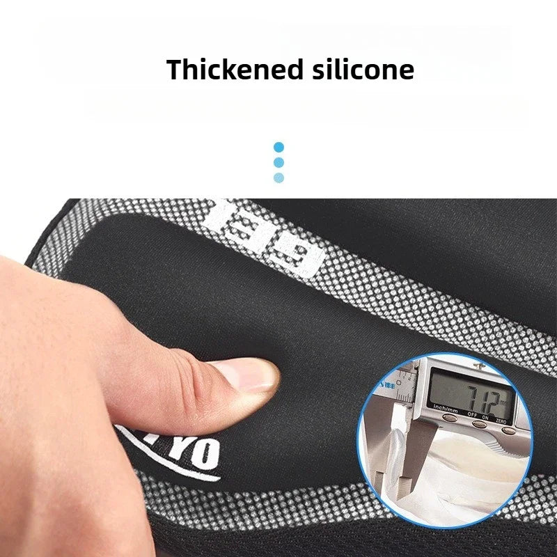 Silicone Bike Saddle Cover Soft Thickened Mountain Bike Bicycle Seat Cushion Cycling Gel Pad Cushion Cover Bicycle Accessories