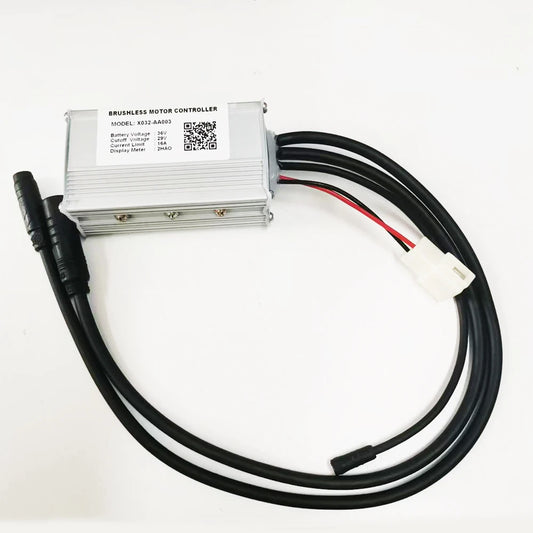 BRUSHLESS MOTOR CONTROLLER X032-AA003 36V 16A 2HAO (customized) for ebike conversion KIT