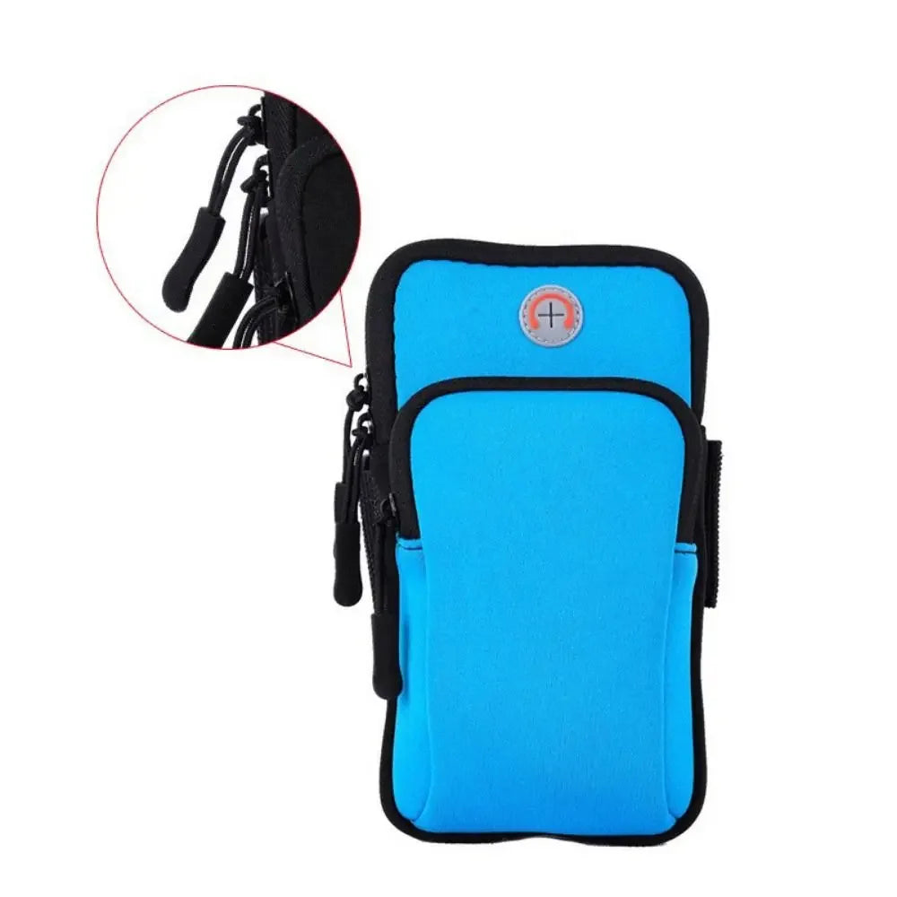 Sports Phone Arm Bag Outdoor Running Wrist Bag Small Shoulder Crossbody Bag Waterproof Fitness Arm Pouch Jogging Bag Sportwear