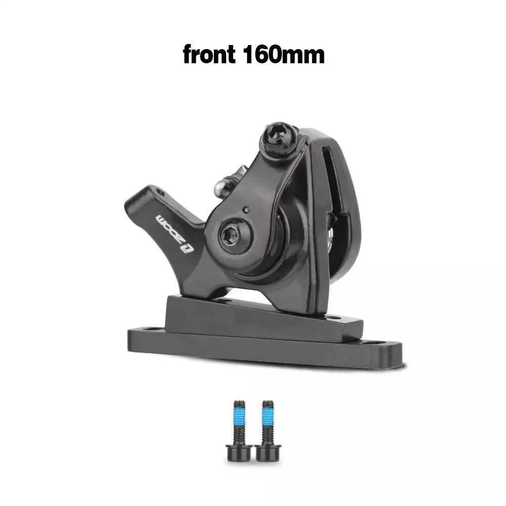 ZOOM DB580 Road Bike Line Pull Flat Mount Dual Piston Mechanie Disc Brake 140mm Disc Brake Caliper Ultralight Bike Accessories