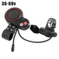 Electric Scooter Thumb Throttle QS-S4 LCD Display 36-60V 72V for Zero 9 Zero 8X Zero10 Zero10X 11X E-scooter QS-S4 Display Parts 36-60V