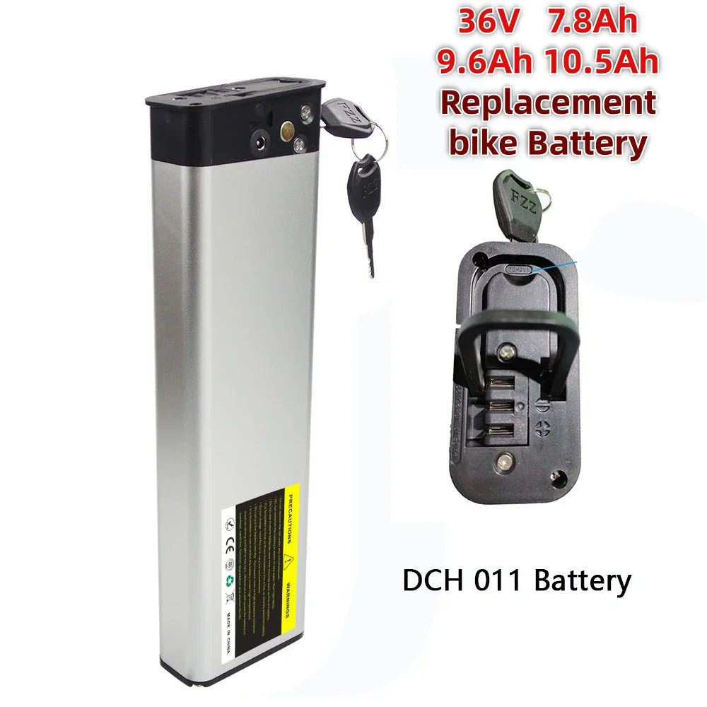 36V Removable Replacement E-Bike Battery for Lankeleisi