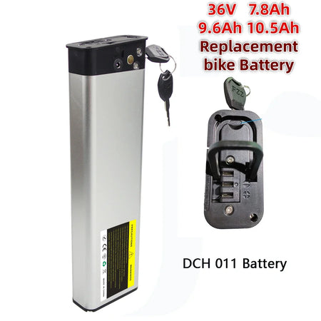 36V Removable Replacement E-Bike Battery for Lankeleisi