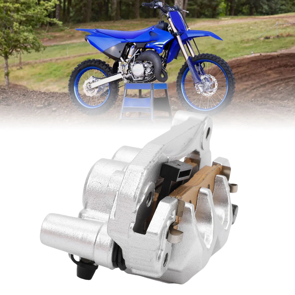 Front Brake Caliper Assembly 5PA-2580T-00-00 for Yamaha TTR125 and YZ85