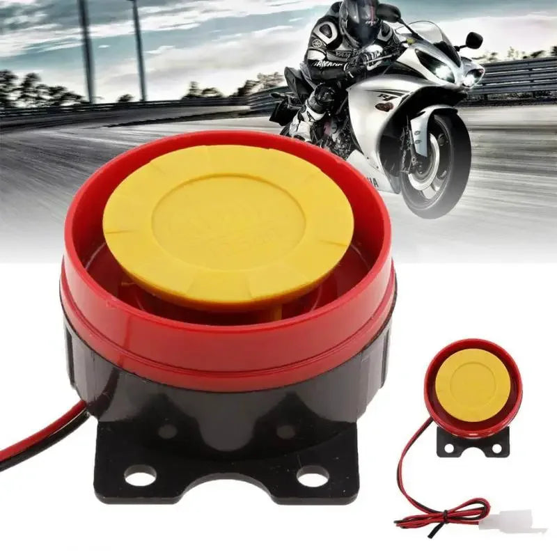 Universal Car Motorcycle Horn 105db 12V/48V Round Airhorn Speakers Waterproof Motorcycle Electric Horns Car Accessories Klaxon B01 HORN CHINA