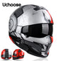 Scorpion Helmet Detachable Multi-purpose Combination Helmet Motorcycle Half Predator Helmet 15