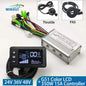 24V 36V 48V 250W 350W E-bike Brushless Motor Drive Universal Controller G51 Colour LCD Display Set for Electric Bicycle Scooter 350W-G51 Color Kit