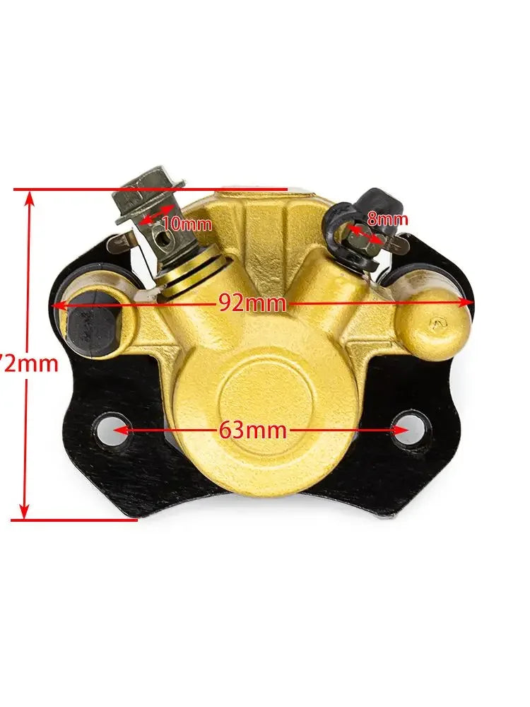 ATV Rear Disc Brakes Calipers Clamp Lower Pump for 50 70 90 110 125 150cc Quad master cylinder caliper