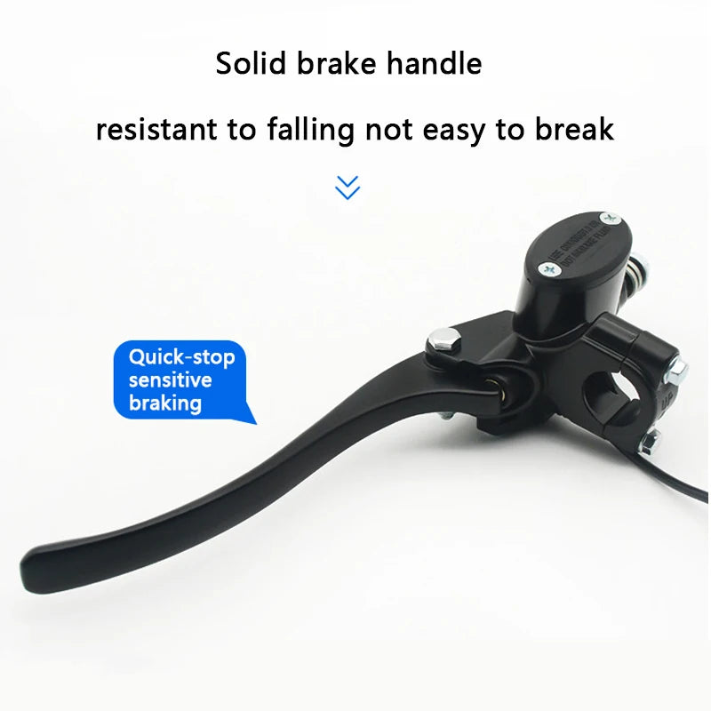 22mm Aluminum Alloy Motorcycle Brake Ebike Hydraulic Brake Electric Handles Pedal Electric Moped equipments Parts Handle Lever