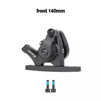 ZOOM DB580 Road Bike Line Pull Flat Mount Dual Piston Mechanie Disc Brake 140mm Disc Brake Caliper Ultralight Bike Accessories