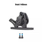 ZOOM DB580 Road Bike Line Pull Flat Mount Dual Piston Mechanie Disc Brake 140mm Disc Brake Caliper Ultralight Bike Accessories Front 140mm