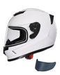 TRIANGLE Motorcycle Helmet Kids DOT ECE Approved Youth Helmets Safety Full Face Children Helmets white