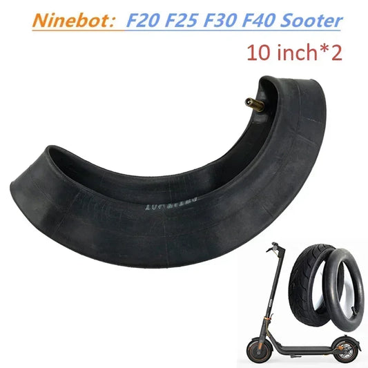 10 Inch 10x2.125 Inner Tube & Tyre For Ninebot Segway F20/F25/F30/F40 Electric Scooter Rubber Cycling Replacements Parts