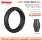 TANKE AntiPuncture Fat Tire Snow Beach Bike Tire 20x40 26x40 J1633 24x4.0 black