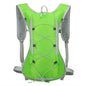 New 12L Outdoor Sport Bike Cycling Running Hiking Hydration Bag Storage Helmet Pack Waterproof UltraLight Bladder Backpack green