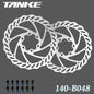 Bike Disc Brake Rotor Disc Brake 2 Piece with 12 Bolts for Road Bike MTB BMX Floating disc Stainless Steel 140-B048 2pc