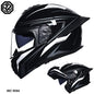 Motorcycle Helmet Dual Visor Modular Flip up Full Face Helmet for Adult Men and Women DOT Approved 10 China