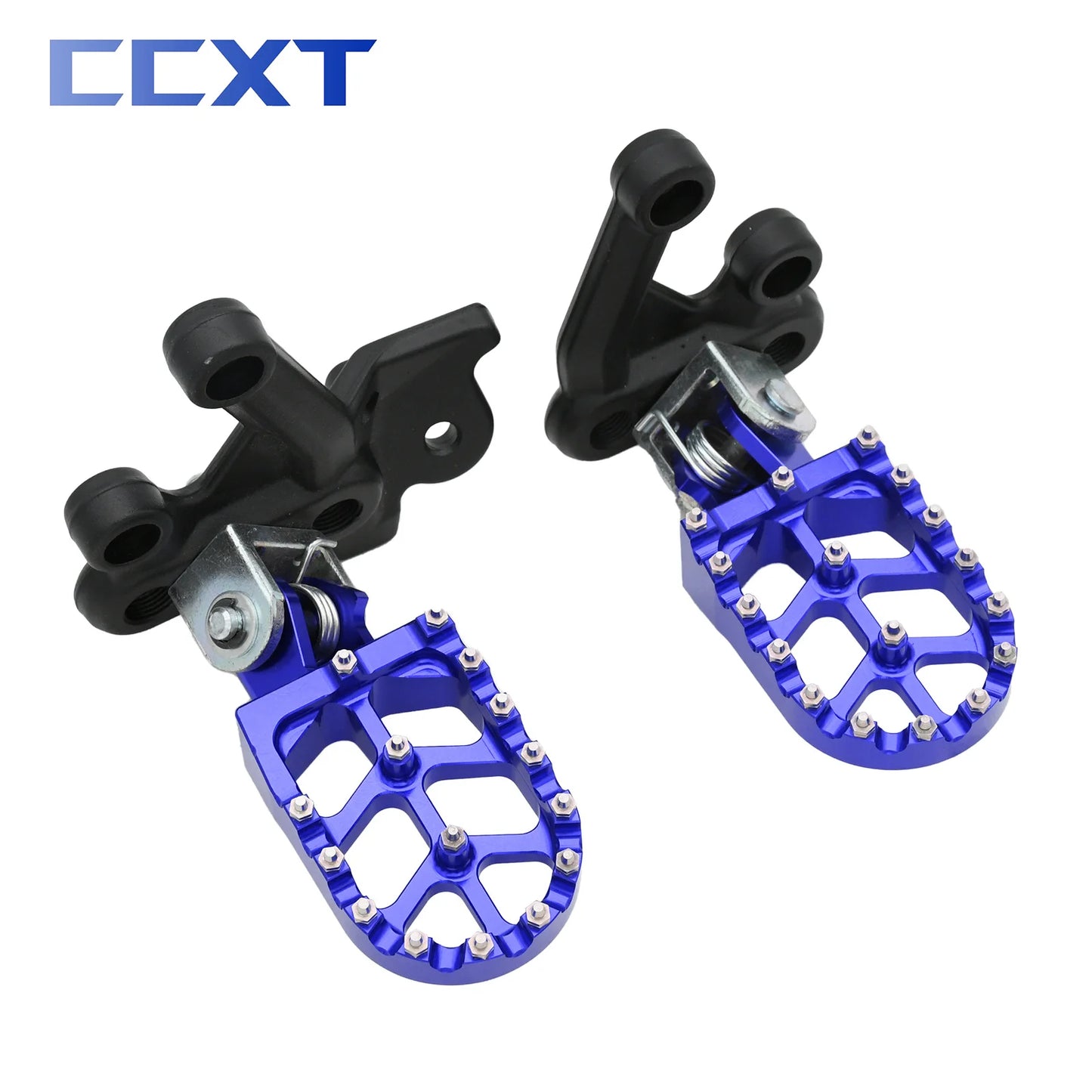 Motorcycle CNC Aluminum Footpegs Foot Pegs Rests Pedals Bracket For Sur-Ron Sur RON Light Bee X & Light Bee S Electric Bike