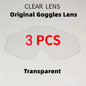 NAFEIB Motocross Glasses Motorcycle Sunglasses Man Windproof Protection Skiing Cycling Racing Off-Road Goggles Tear-off Film 3PCS-CLEAR-LENS