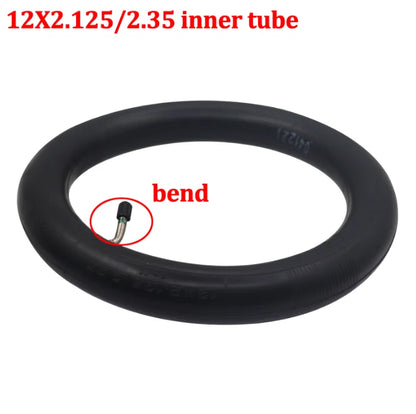 high quality 12X2.40 62-203 tires and inner tubes suitable for electric tricycles, electric bicycles, inch bicycle wheels tube bend China