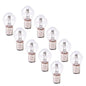 1/3/10pcs BA20D High Brightness LED Bulbs 12V 35/35W Halogen Headlight Singal Lamp Bulb Amber For Motorcycle ATV Moped Scooter 10PCS