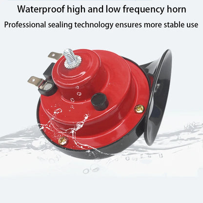 Modified Motorcycle 12V Snail Horn High-frequency Universal 300DB Horn Waterproof Car Electric Horn