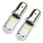 2pcs BA20D Headlight Bulb H6 Motorcycle LED Headlight Lamps Hi/Low Beam Conversion 12V 6500k White Bulbs Auxiliary Lights 2 BA20D