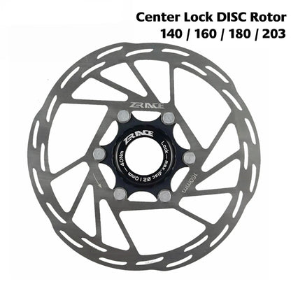 ZRACE Center Lock Brake Disc Rotor Strong Heat Dissipation Floating 140mm 160mm 180mm, for MTB / Road