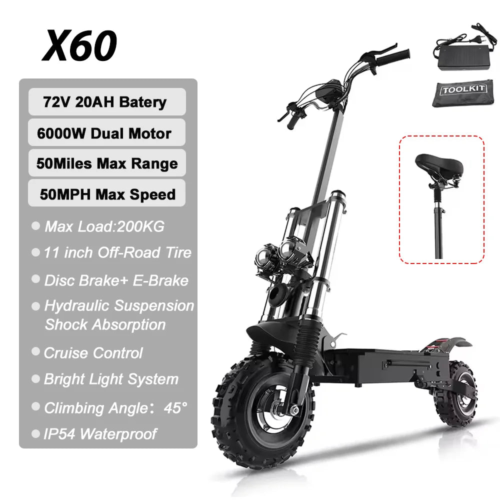72V 6000W / United States