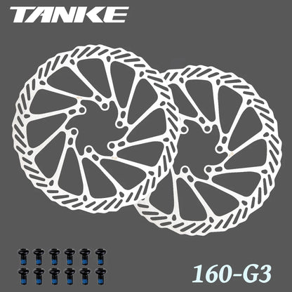 Bike Disc Brake Rotor Disc Brake 2 Piece with 12 Bolts for Road Bike MTB BMX Floating disc Stainless Steel