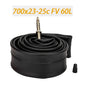 ZTTO Road Bike Tires 700C High Performance Durable Foldable Tires with 60TPI Puncture Resistant 700C 23-25C 25-28c Inner Tubes 700x23-25c FV 60L Foldable China